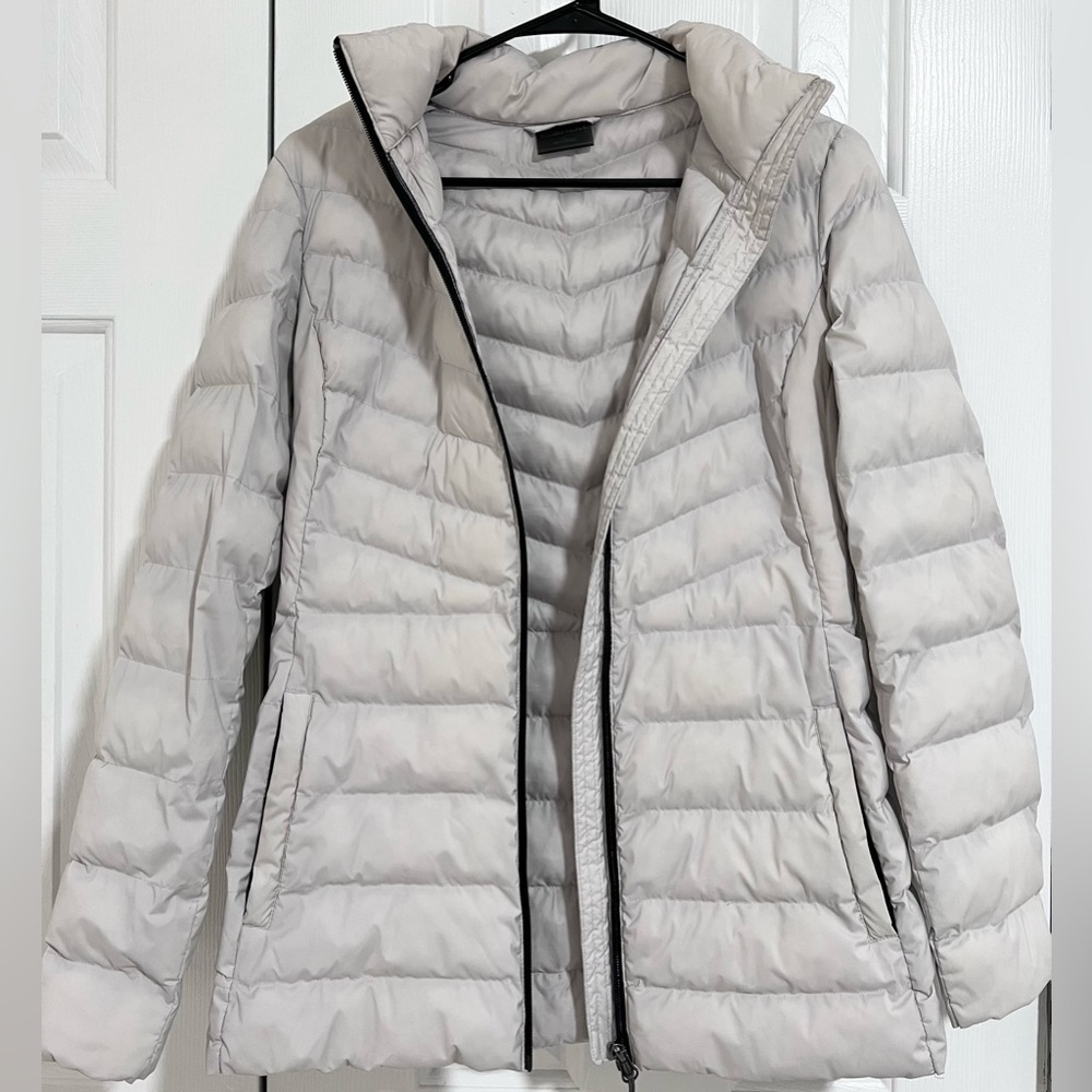 32 degrees heat coat, bone white W size Small